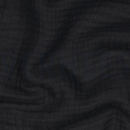 TRIPLE GAUZE GOTS BLACK (hover)