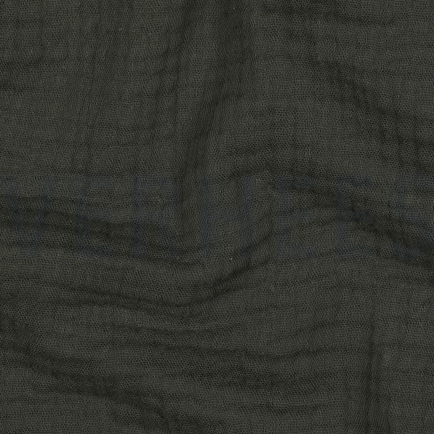 TRIPLE GAUZE GOTS DARK GREEN (hover)