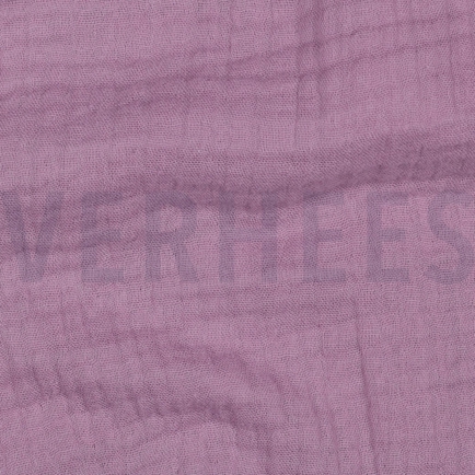 TRIPLE GAUZE GOTS MAUVE (hover)