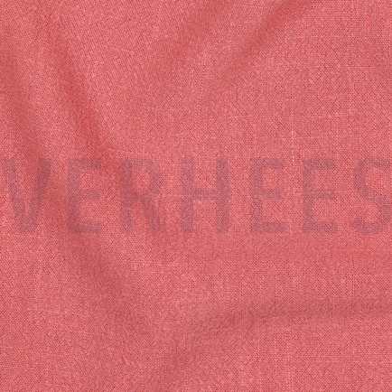 LIN VISCOSE LAVÉ CORAIL (hover)