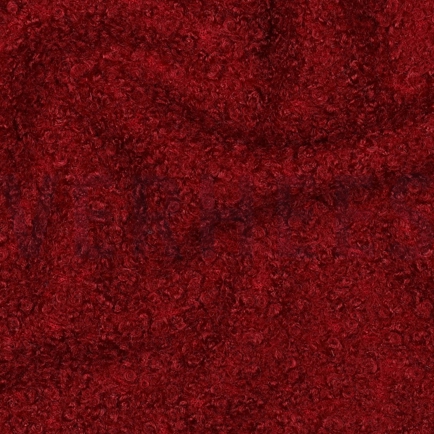 BOUCLÉ WINE RED (hover)