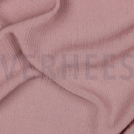 LINNEN VISCOSE KRINKEL OUD BLUSH (hover)