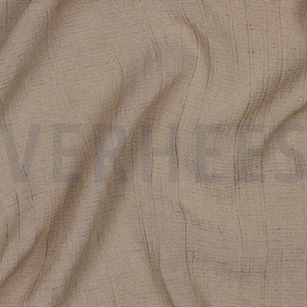 LINNEN VISCOSE KRINKEL ZAND (hover)