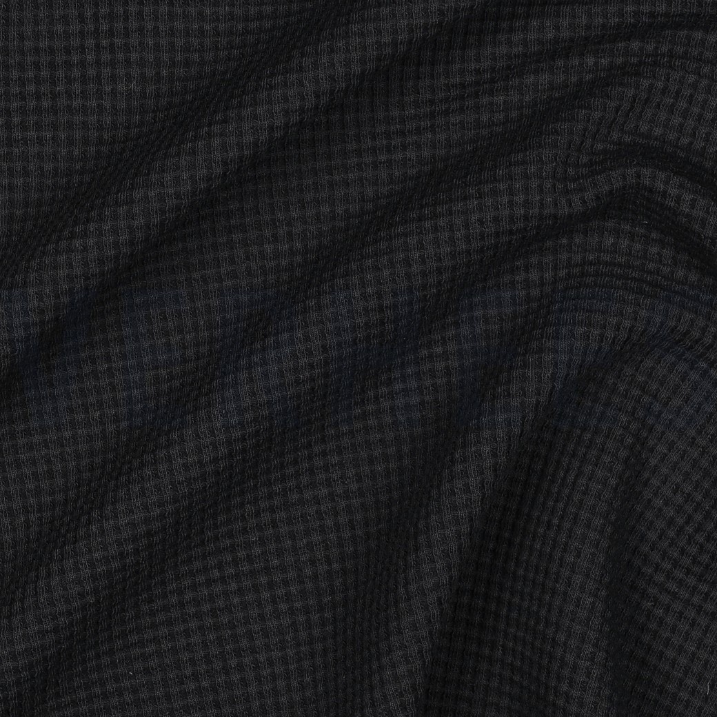 WAFFLE JERSEY GOTS BLACK (hover)