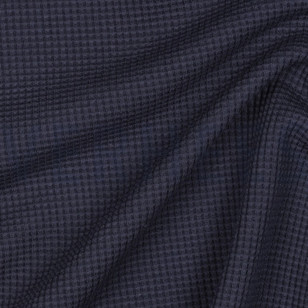 WAFFLE JERSEY GOTS NAVY (hover)