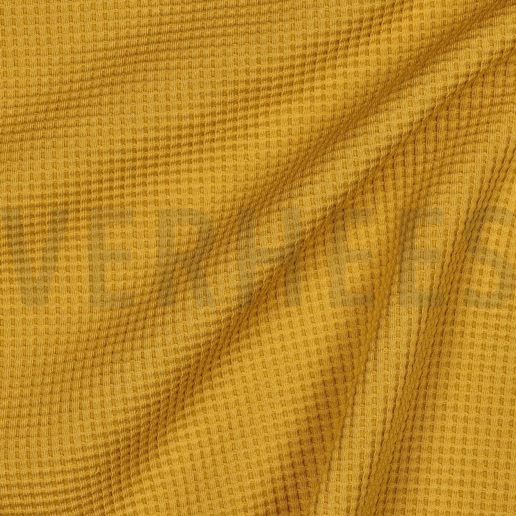 WAFFLE JERSEY GOTS MUSTARD (hover)