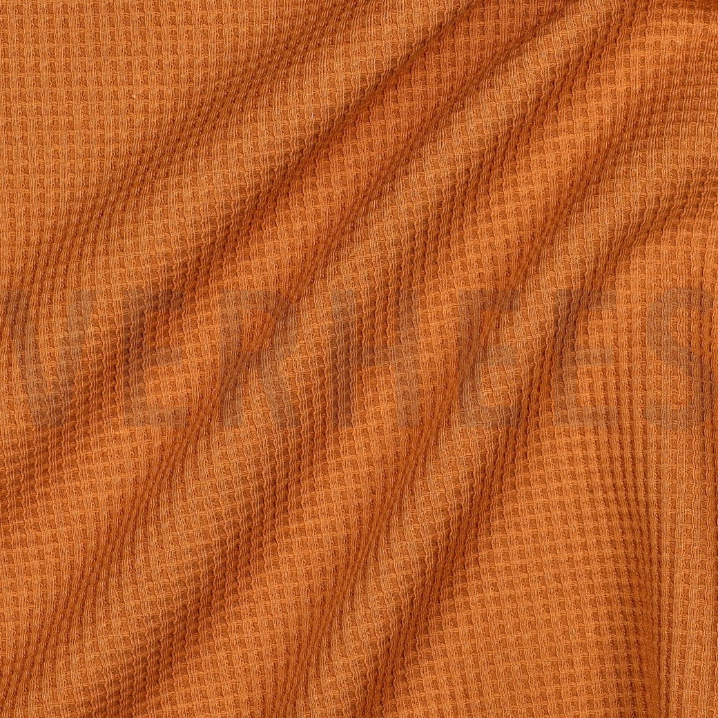 WAFFLE JERSEY GOTS BRIQUE (hover)