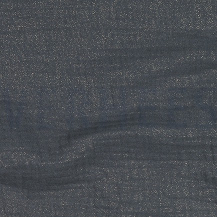 DOUBLE GAZE DE COTON FOIL VERT PIN (hover)