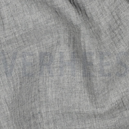 MUSSELIN MELANGE HELLGRAU MELIERT (hover)