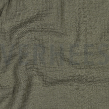 MUSSELIN DUNKEL MOOSGRÜN (hover)