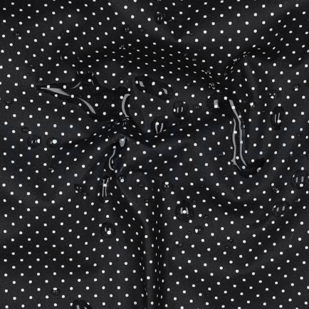 COTON ENDUIT PETITS POIS NOIR (hover)