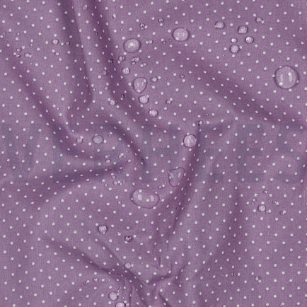COTON ENDUIT PETITS POIS LILAS (hover)