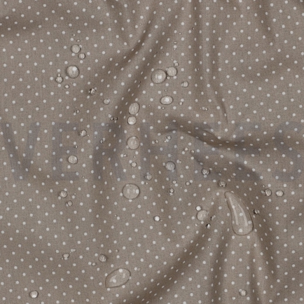 COTON ENDUIT PETITS POIS SABLE (hover)