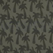 COTTON TOWELLING KNIT PALMTREES ARMY (thumbnail)