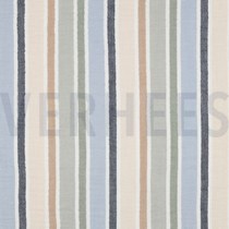 DOUBLE GAUZE YARN DYED STRIPES GREEN / BLUE (thumbnail)