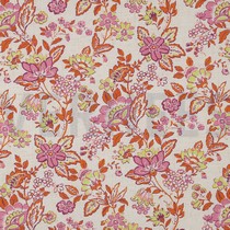 LINEN VISCOSE  DIGITAL FLOWERS ECRU (thumbnail)