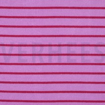 COTTON TOWELLING YARN DYED STRIPES PINK / FUCHSIA (thumbnail)