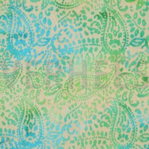 HANDCRAFTED BATIK VISCOSE GREEN (thumbnail)