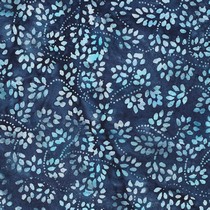 HANDCRAFTED BATIK COTTON NAVY (thumbnail)