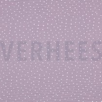 DOUBLE GAUZE LITTLE DOTS OLD LILAC (thumbnail)