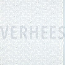 COTTON EMBROIDERY TWO-SIDE SCALLOP WHITE (thumbnail)