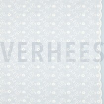 COTTON EMBROIDERY TWO-SIDE SCALLOP WHITE (thumbnail)