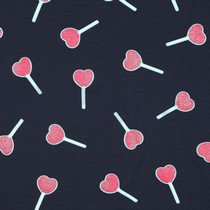 JERSEY GLITTER LOLLYPOP NAVY (thumbnail)