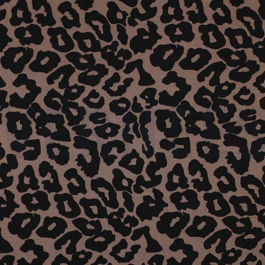 ROSELLA STRETCH ANIMAL SKIN BROWN (thumbnail)
