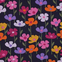 FRENCH TERRY FLOWERS NAVY (thumbnail)