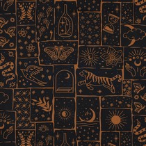 FINE POPLIN BOHO BLACK (thumbnail)