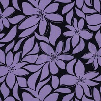 RADIANCE FLOWERS NAVY/ LILAC (thumbnail)