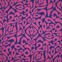 MAGNOLIA STRETCH ABSTRACT COBALT (thumbnail)