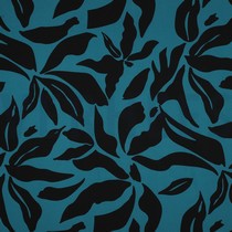 MAGNOLIA STRETCH LEAVES PETROL (thumbnail)