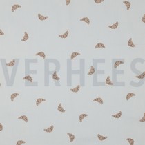 FINE POPLIN DIGITAL VIVE LA FRANCE WHITE (thumbnail)