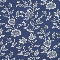 VISCOSE JERSEY FLOWERS BLUE (thumbnail)