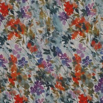 VISCOSE SATIN DIGITAL FLOWERS OFF-WHITE (thumbnail)
