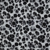VISCOSE SATIN DIGITAL ANIMAL SKIN BLACK (thumbnail)
