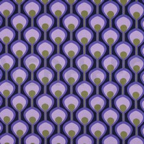 ROSELLA STRETCH ABSTRACT DARK PURPLE (thumbnail)