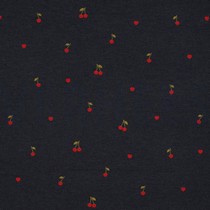 JERSEY MELANGE CHERRIES INDIGO (thumbnail)