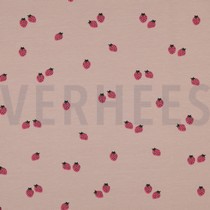 JERSEY GOTS FRUITS LIGHT MAUVE (thumbnail)