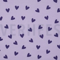FLANNEL HEARTS LAVENDER (thumbnail)
