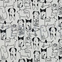 FLANNEL DOGS OFF-WHITE (thumbnail)