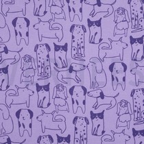 FLANNEL DOGS PURPLE (thumbnail)