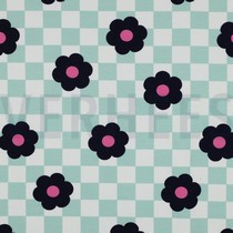 SOFT SWEAT FLOWERS GREEN (thumbnail)
