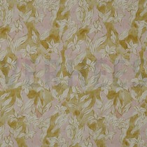 LINEN VISCOSE CREPE DIGITAL FLOWERS OCHRE (thumbnail)