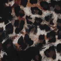 MAGNOLIA STRETCH DIGITAL ANIMAL SKIN BROWN (thumbnail)