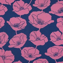 ROYAL MICRO SATIN FLOWERS COBALT (thumbnail)
