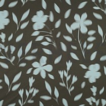 ROYAL MICRO SATIN DIGITAL FLOWERS ARMY GREEN (thumbnail)