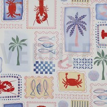 CANVAS DIGITAL SUMMER PATCHWORK LIGHT BLUE (thumbnail)