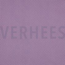 COATED COTTON PETIT DOTS LILAC (thumbnail)